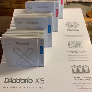 New D'Addario XS Strings!