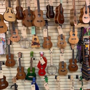 Ukes! We have a great selection in all price ranges!